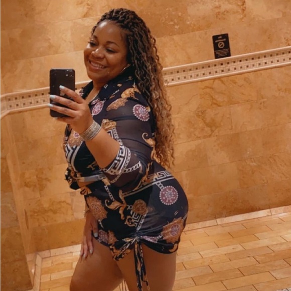 Cute and comfy sheer set - Picture 1 of 3